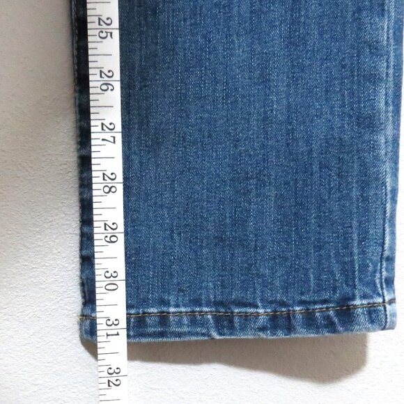 Code Bleu Maya Straight Leg Medium Wash Jeans Size 4 - Picture 10 of 16